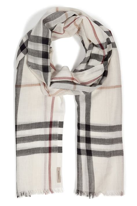 burberry beige gauze giant check scarf|Burberry Giant Check Print Wool & Silk Scarf .